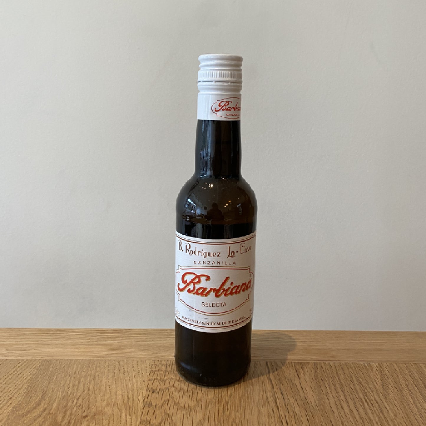 Sherry Manzanilla Barbiana, B. Rodríguez La-Cave, Half Bottle, 15%