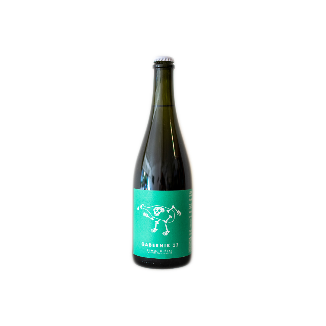 Gabernik 23 Rumeni Muskat, traditional method sparkling 2019 11.5%